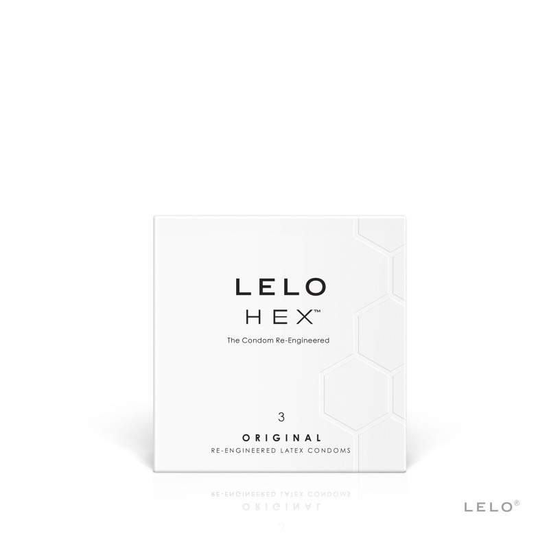 LELO - HEX CONDOMS ORIGINAL 12 PACK LELO - HEX CONDOMS ORIGINAL 12 PACK