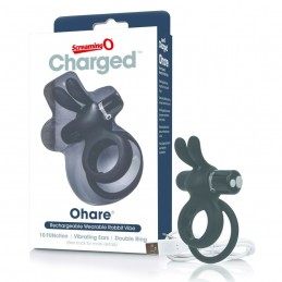 THE SCREAMING O - CHARGED OHARE RABBIT VIBE PENIS RING