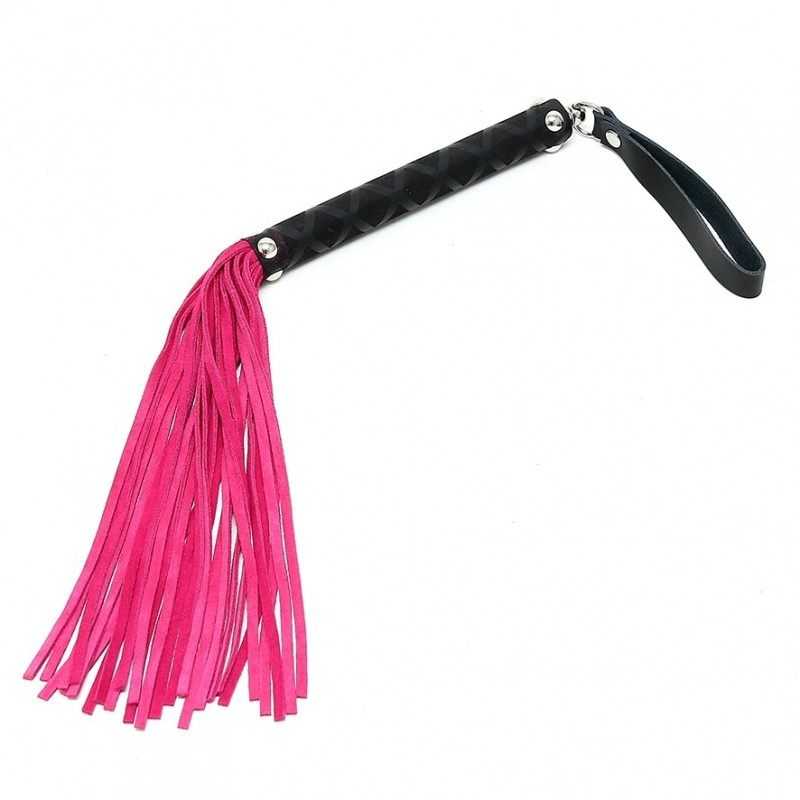 SMALL PINK WHIP WITH 30 STRINGS