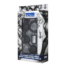 TOM OF FINLAND TOOLS - SILIKOONIST PEENISERÕNGAS KOLME ANAALKUULIGA