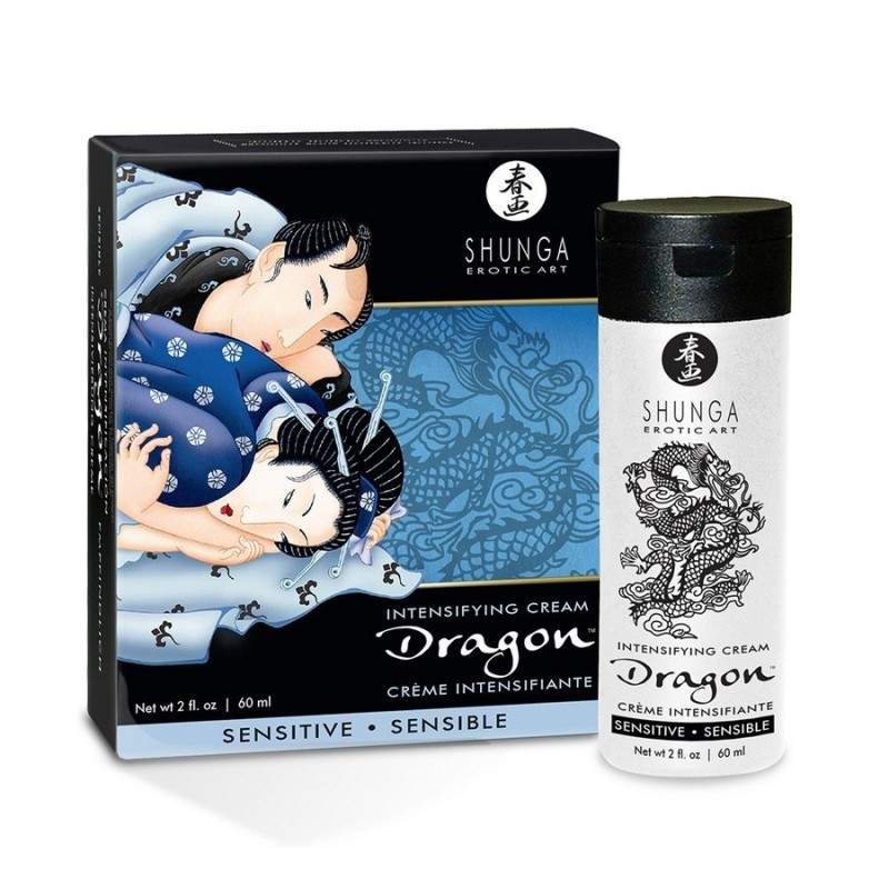 SHUNGA - DRAGON INTENSIFYING SENSITIVE PENIS CREAM SHUNGA - DRAGON INTENSIFYING SENSITIVE PENIS CREAM