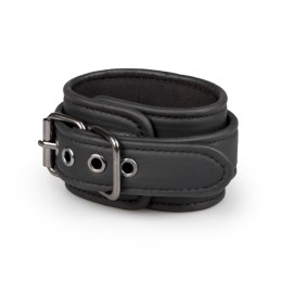 EASYTOYS FETISH COLLECTION - BLACK LEATHER HANDCUFFS