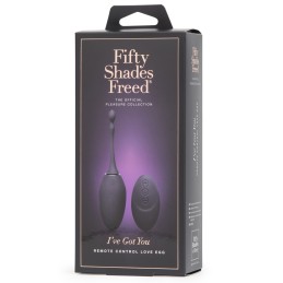 FIFTY SHADES OF GREY - FREED RECHARGEABLE REMOTE CONTROL LOVE EGG