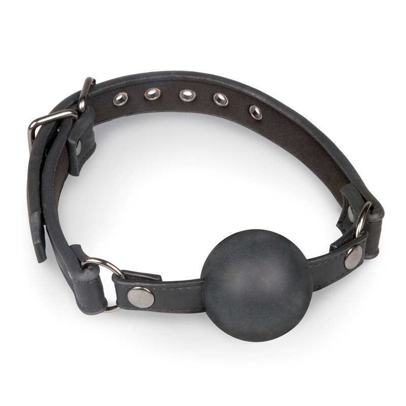EASYTOYS - BALL GAG WITH LARGE SILICONE BALL