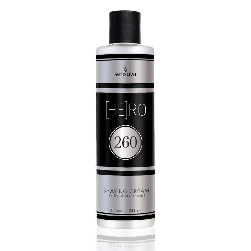 SENSUVA - HE(RO) 260 MALE PHEROMONE SHAVE CREAM 236 ML SENSUVA - HE(RO) 260 MALE PHEROMONE SHAVE CREAM 236 ML