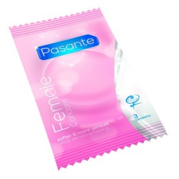 PASANTE FEMALE CONDOM 3 PCS