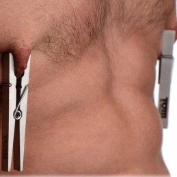 TOF - BROS PIN STAINLESS STEEL NIPPLE CLAMPS