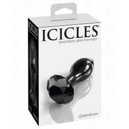 ICICLES NO 78 GLASS BUTT PLUG AND ANAL DILDO