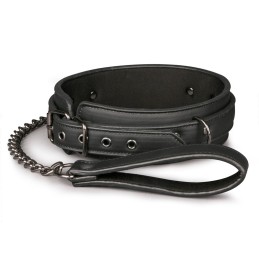 EASYTOYS - FETISH COLLAR WITH LEASH