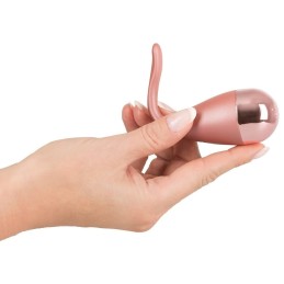 BELOU - REMOTE CONTROLLED VIBRO-BULLET WITH A CLITORAL STIMULATOR