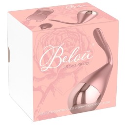 BELOU - REMOTE CONTROLLED VIBRO-BULLET WITH A CLITORAL STIMULATOR