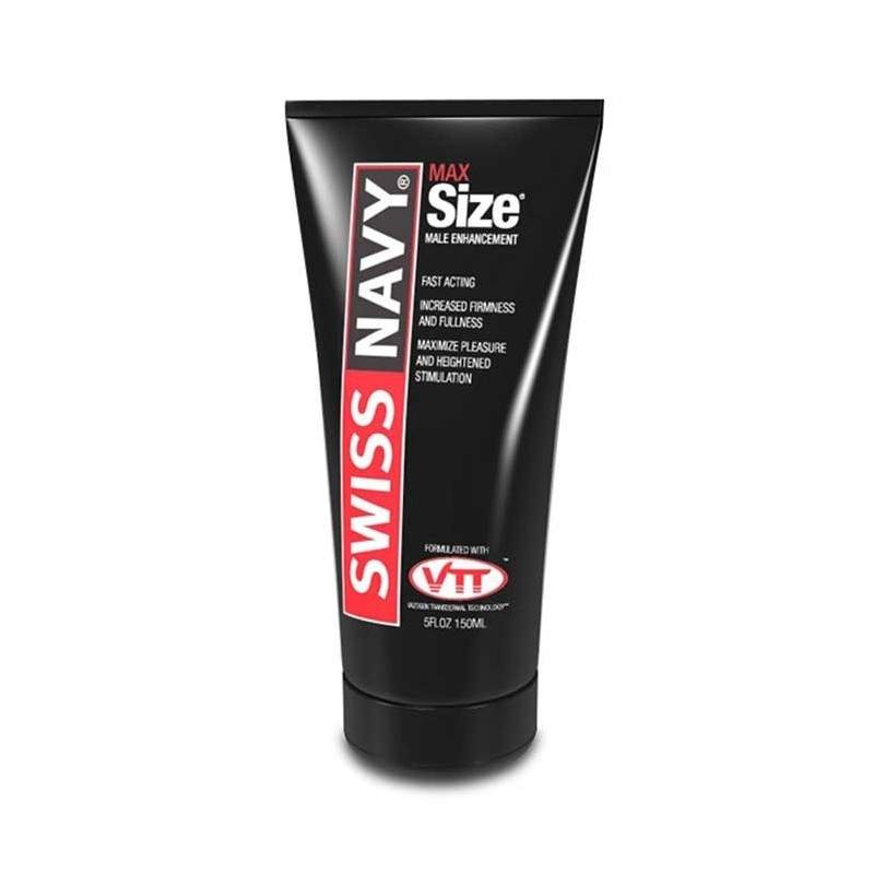 SWISS NAVY - MAX SIZE CREAM 150 ML SWISS NAVY - MAX SIZE CREAM 150 ML
