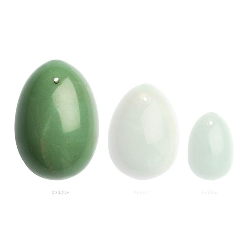 LA GEMMES - YONI EGG JADE 1 PCS - S, M OR L SIZE LA GEMMES - YONI EGG JADE 1 PCS - S, M OR L SIZE