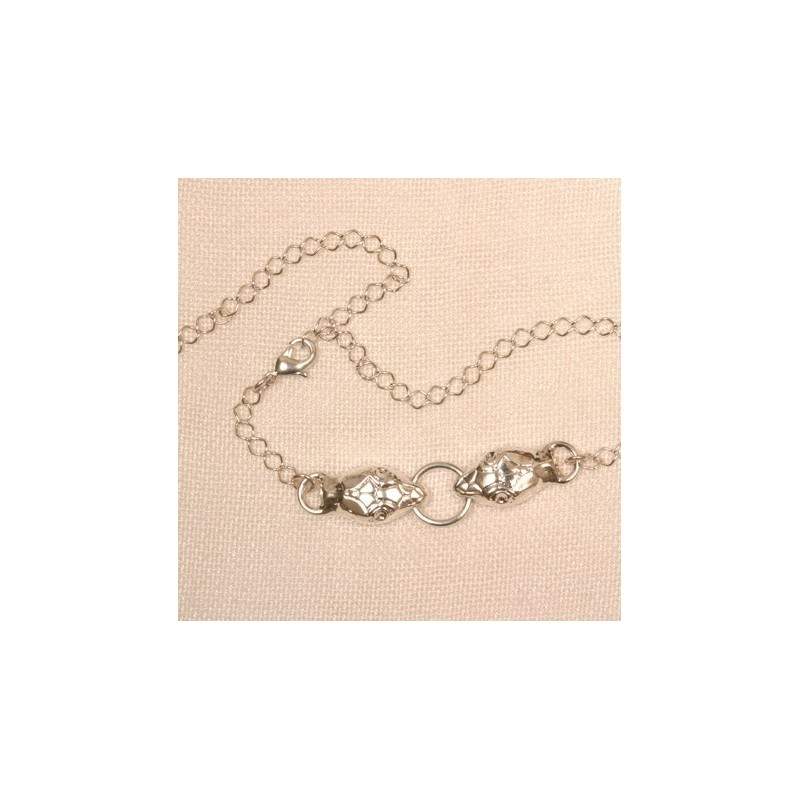 SYLVIE MONTHULE - BRACELETS SERPENTS BASE CHAINE SYLVIE MONTHULE - BRACELETS SERPENTS BASE CHAINE