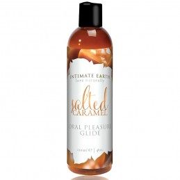 INTIMATE EARTH - NATURAL FLAVORS GLIDE SALTED CARAMEL 120 ML