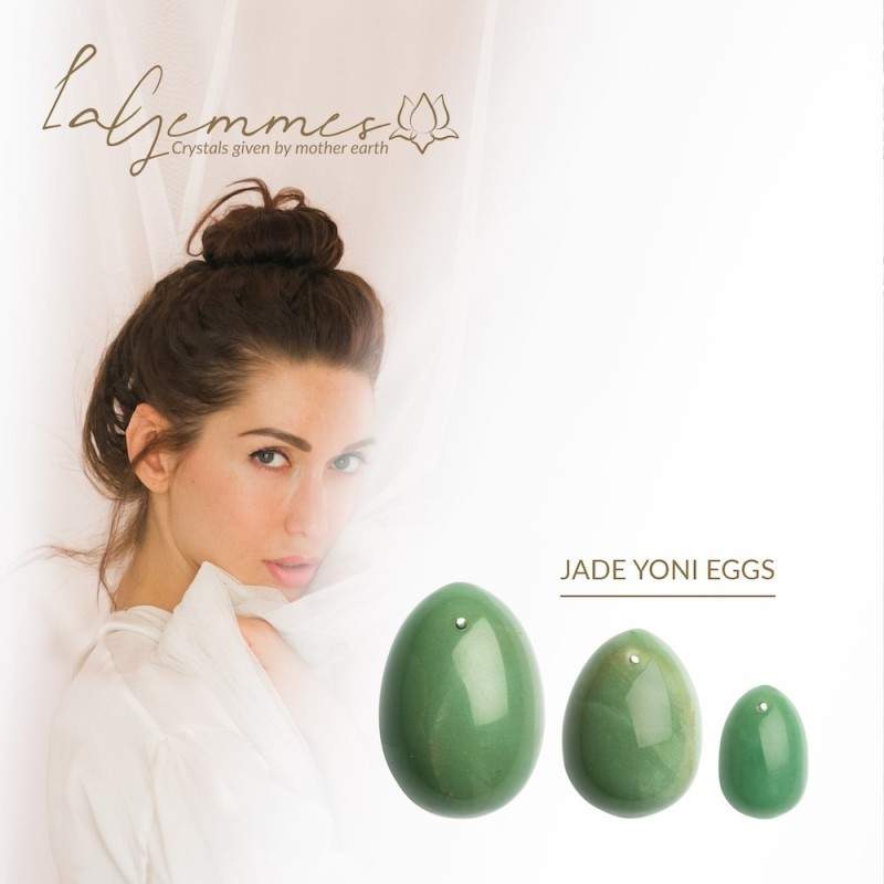 LA GEMMES - YONI MUNADE KOMPLET JADE (L-M-S) LA GEMMES - YONI MUNADE KOMPLET JADE (L-M-S)
