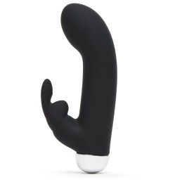 FIFTY SHADES OF GREY - GREEDY GIRL RECHARGEABLE MINI RABBIT VIBRATOR