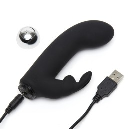 FIFTY SHADES OF GREY - GREEDY GIRL RECHARGEABLE MINI RABBIT VIBRATOR