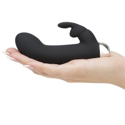 FIFTY SHADES OF GREY - GREEDY GIRL RECHARGEABLE MINI RABBIT VIBRATOR