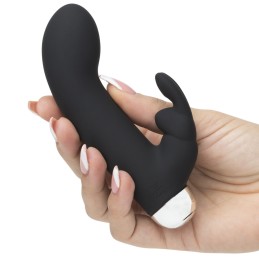 FIFTY SHADES OF GREY - GREEDY GIRL RECHARGEABLE MINI RABBIT VIBRATOR