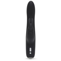 FIFTY SHADES OF GREY - GREEDY GIRL RECHARGEABLE SLIMLINE RABBIT VIBRATOR