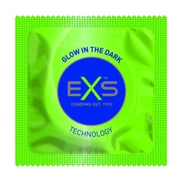 EXS GLOW CONDOMS 3 PACK