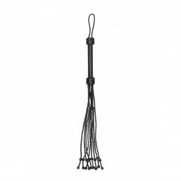 PAIN - SHORT LEATHER BRAIDED FLOGGER