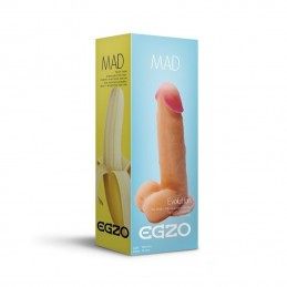 EGZO - BANANA REALISTIC DILDO WITH SUCTION CUP