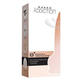 NAKED ADDICTION - ROTATING & VIBRATING DONG