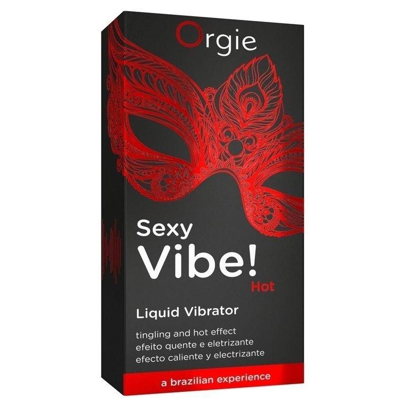ORGIE - SEXY VIBE! HOT LIQUID VIBRATOR ORGIE - SEXY VIBE! HOT LIQUID VIBRATOR