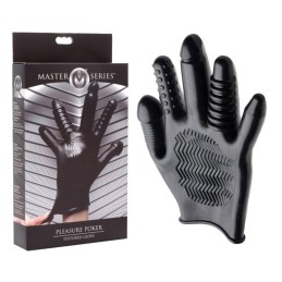 MASTER SERIES - PLEASURE POKER TEXTURED GLOVE