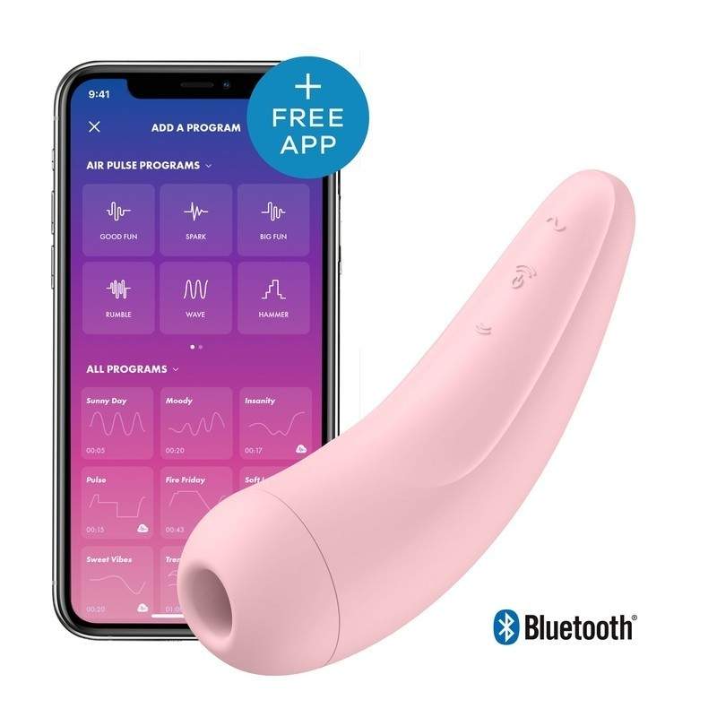 SATISFYER - CURVY 2+ AIR PULSE STIMULATOR + VIBRATION