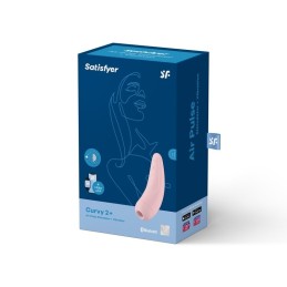 SATISFYER - CURVY 2+ AIR PULSE STIMULATOR + VIBRATION