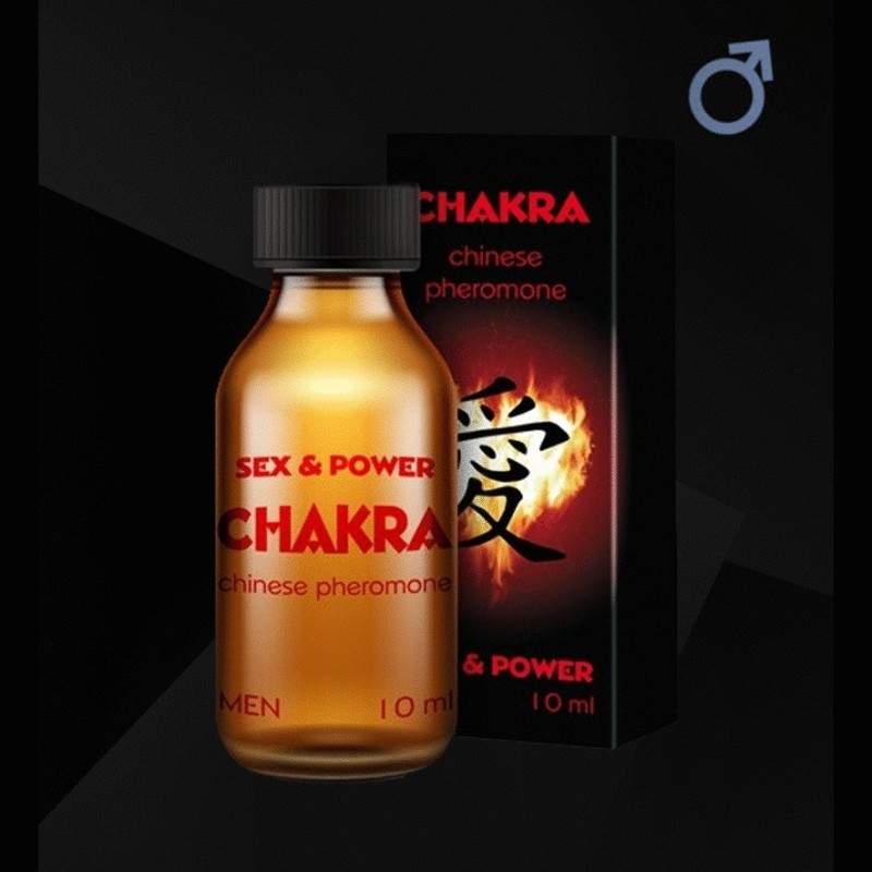 CHAKRA SEX & POWER CHINESE PHEROMONES FOR MEN 10ML CHAKRA SEX & POWER CHINESE PHEROMONES FOR MEN 10ML