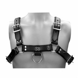 PAIN - LEATHER MALE CHEST HARNESS