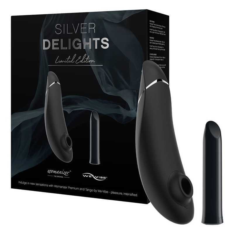 SILVER DELIGHTS COLLECTION (WOMANIZER PREMIUM + WE-VIBE TANGO) НАБОР|СТИМУЛЯТОРЫ