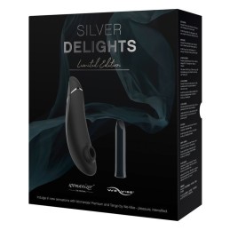 SILVER DELIGHTS COLLECTION (WOMANIZER PREMIUM + WE-VIBE TANGO) НАБОР