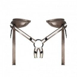 STRAP-ON-ME - DESIROUS LEATHERETTE HARNESS ONE SIZE