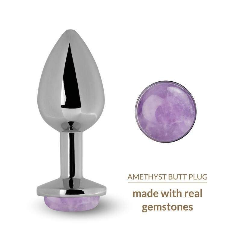 Купить LA GEMMES - BUTT PLUG AMETHYST по лучшей цене в Эстонии Купить LA GEMMES - BUTT PLUG AMETHYST по лучшей цене в Эстонии