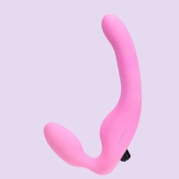 WET FOR HER - UNION STRAPLESS STRAPON VIBRATOR