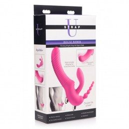 Buy STRAP U - REGAL RIDER TRIPLE G VIBRATING SILICONE STRAPLESS STRAP ON with the best price