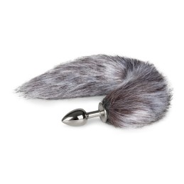 FOX TAIL HÕBEREBASESABA 42CM ANAALTAPP METALLIST