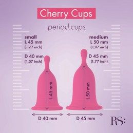 Rianne S - Menstrual cup - CHERRY CUP|BODY CARE