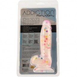 Buy ADDICTION - PARTY MARTY DILDO 19CM FROST AND CONFETTI with the best price