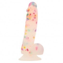 Osta parim sekspood hind ADDICTION - PARTY MARTY DILDO 19CM FROST AND CONFETTI - DILDOD