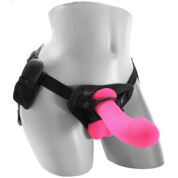 Pegasus – Wireless Remote 6.5 inch Realistic Dildo With Balls Strap-On Kit & Harness