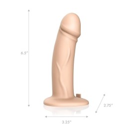 Pegasus – Wireless Remote 6,5 Inch Realistic Dildo Strap-On & Harness