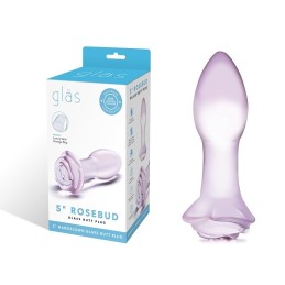 GLÄS - ROSEBUD GLASS BUTT PLUG