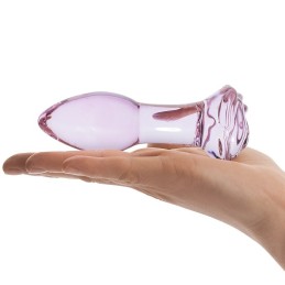 GLÄS - ROSEBUD GLASS BUTT PLUG