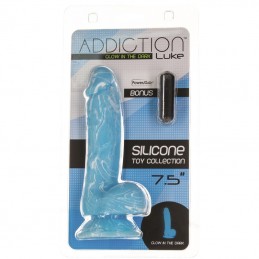 Buy ADDICTION - LUKE DONG 7.5 INCH BLUE GLOW IN THE DARK with the best price